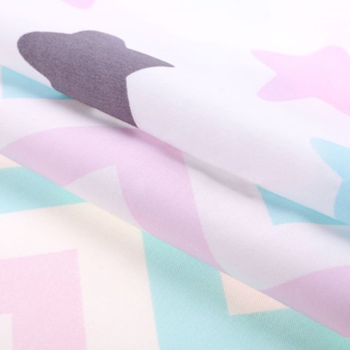 Tendre nuit de tissu ensemble patchwork de l'emballage la décoration de de l'artisanat de coton asso sku-254268