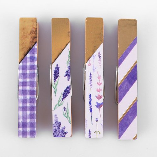 Provence pinces à linge décoratives en relief épingles à scrapbooking peg clips en bois titulaire de sku-253842