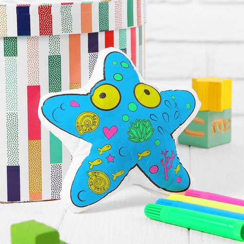 Les étoiles de mer toy coloriage kit de bricolage jeu textile les enfants de peinture de l'artisanat sku-254477