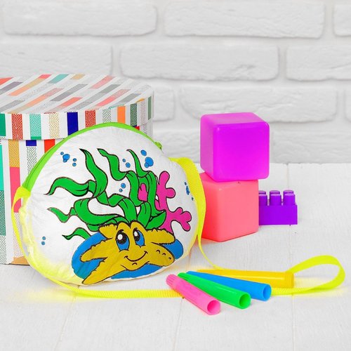 Les étoiles de mer sac de coloriage kit de bricolage de créativité de définir de textile les enfants sku-254499