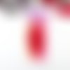 10pcs rouge des feuilles de jeu de créativité de de patch de la résine applique bricolage couture dé sku-254141