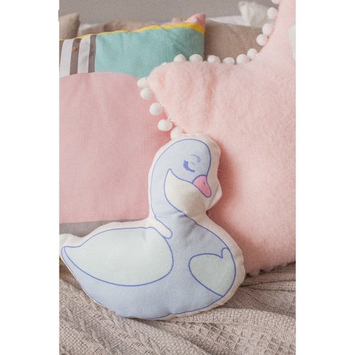 Swan oreiller de couture kit de bricolage les enfants de jouets de l'artisanat la décoration de la m sku-254170