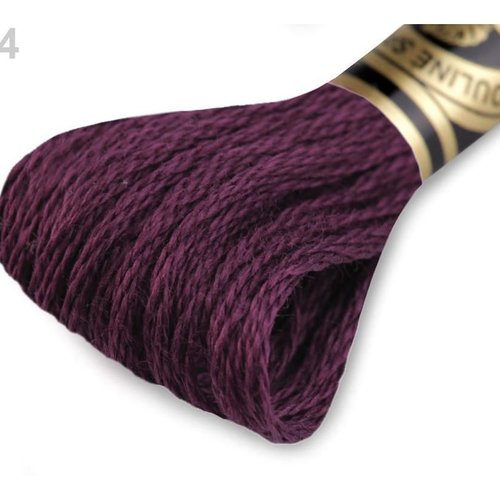 1pc amarante fils de broderie dmc mouliné spécial coton mouline du tricot du crochet de la mercerie sku-60493