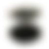2pcs picasso noir rustique plat pétale de la fenêtre de la table de coupe ovale perles de verre tchè sku-136652