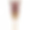 Rouge blanc lapin sur bâton de perles de pâques kit de bricolage en bois toile broderie artisanale e sku-255001