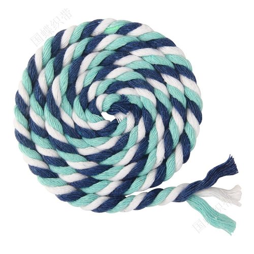 5m 16 4 pi 5 5yrd blanc bleu turquoise naturel de corde torsadée artisanat tissage macramé de perles sku-269760