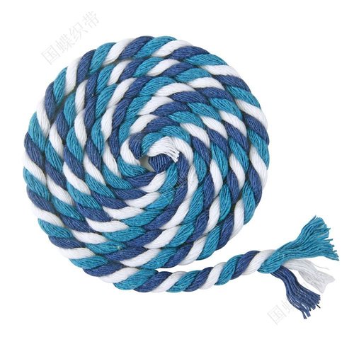 5m 16 4 ft 5 5 yrd blanc bleu royal naturel de corde torsadée artisanat tissage macramé de perles de sku-269757