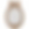 2 parties de l'œuf w bowknot cercles de broderie cadre w aida toile ensemble anneau de bricolage de  sku-254987