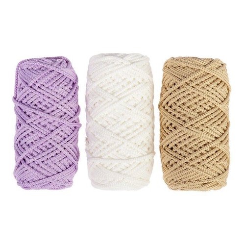 Polyester macramé cordon à tricoter 3mm fil perles artisanat chanvre bijoux ciré coton bracelet cord sku-346428