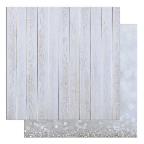 Papier d'arrière-plans recto-verso de séances photo image de texture " paillettes et bois blanc "45  sku-278428