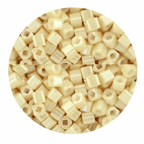20g opaque lustered beige clair 123 cube verre perle japonais toho perles de rocaille 3mm tc-03 - 12 sku-522014
