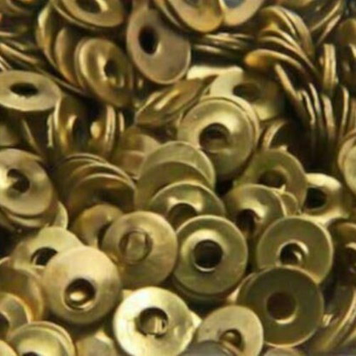 10g or rond laiton métal métallique paillettes coudre sur décoration broderie à la main orfèvrerie l sku-522573