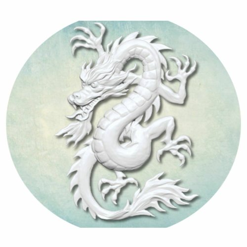 1 pc chinois magique dragon côté gauche 3d silicone uv époxy résine moule argile scrapbooking bijoux sku-536903