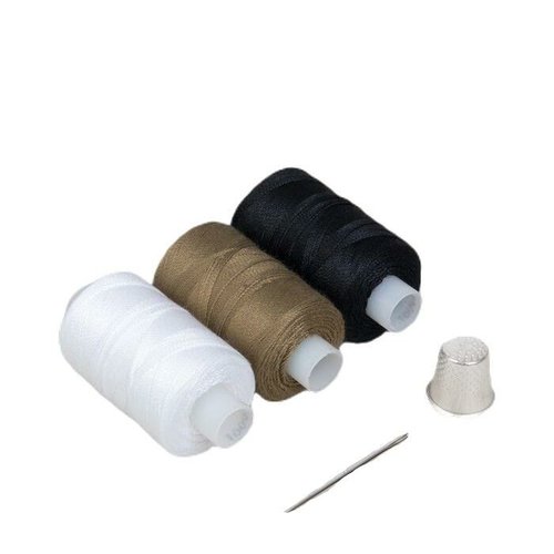 Ensemble de couture de fils très solides pour le travail quotidien coton blanc polyester broderie 10 sku-281343
