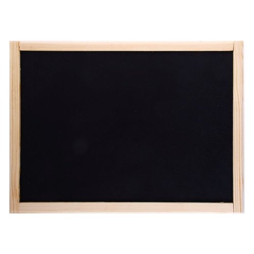 Planche en bois pour dessiner avec de la craie signe tableau noir unilatéral maternelle cadeau les e sku-276305