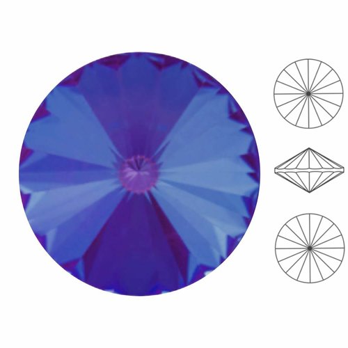 4 pièces izabaro cristal bourgogne rouge pastel 132pas rond rivoli verre cristaux 1122 pierre chaton sku-549018
