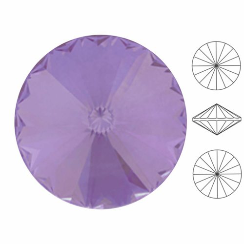 4 pièces izabaro cristal lavande pastel 144pas rond rivoli verre cristaux 1122 pierre chatons facett sku-549021