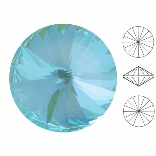 4 pièces izabaro cristal laguna pastel 142pas rond rivoli verre cristaux 1122 pierre chatons facette sku-549020