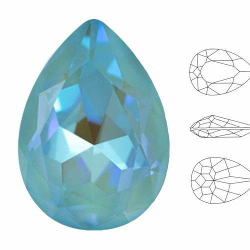 4 pièces izabaro cristal laguna pastel 142pas poire larme fantaisie pierre verre cristaux 4320 chato sku-548949