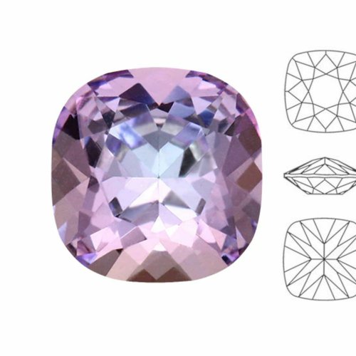 8 pièces izabaro cristal vitrail lumière 001vl coussin carré fantaisie pierre verre cristaux 4470 ch sku-574584