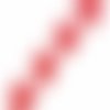 5m feutre rouge flocon de neige de parage ornement de noël artisanat de fabrication de cartes des ét sku-102514