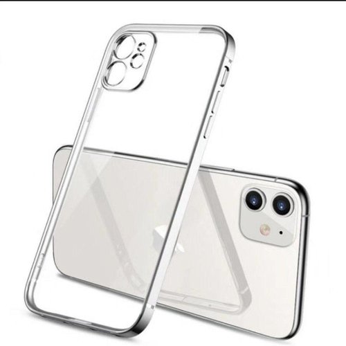 1pc clear transparent soft blank tpu silicone iphone 12 pro case diy crafts pas de conception de cou sku-750364