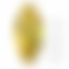4 pièces izabaro cristal topaze jaune 203 navette fantaisie pierre cristaux de verre pétale de feuil sku-877475