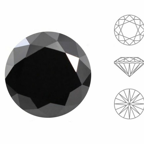 10 pièces cristal izabaro hématite 280hem cristaux de verre chaton taille brillante ronde 1357 ss 39 sku-889827