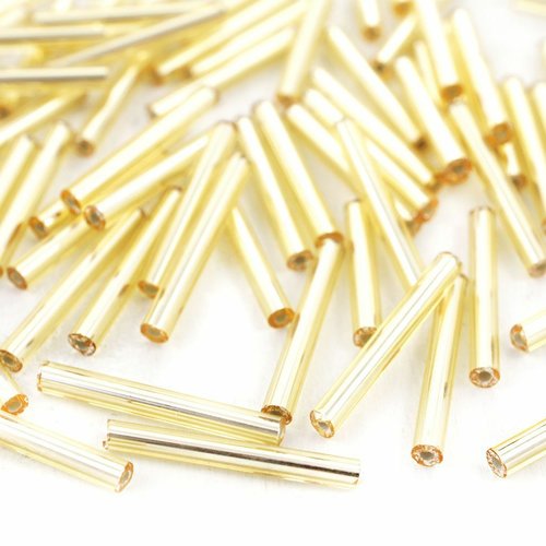 20g de perles de clairon 17050 gold lt. preciosa 10mm coupées et semées sku-757462