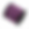 4.6m 15ft 5yrd velours violet plat faux daim perles cordon dentelle chaîne en cuir fabrication de bi sku-688990