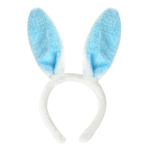 1pc blue easter bunny ears headband kids costume de coiffure cosplay accessoires pour cheveux cadeau sku-923077
