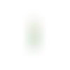 1pc cristal vert or glaçon colonne de barre druzy glace quartz agate pierre naturelle plaqué focal p sku-43651