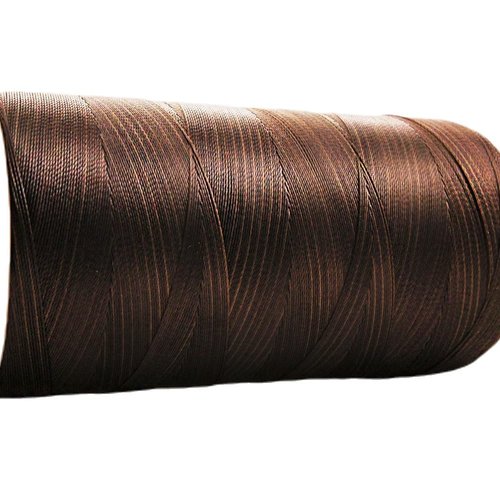 750m 820yrd brun foncé nylon 3-les fil de perles pompon cordon chaîne bijoux corde torsadée noeud ne sku-38371
