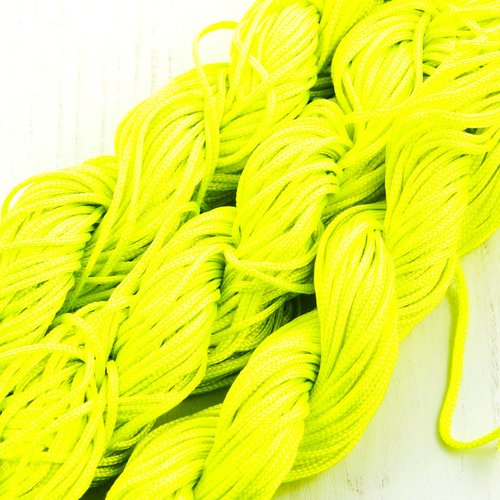 28m 90ft 30yrd vert électrique cordon nylon torsadées tressé de perles nouage la chaîne shamballa ku sku-38272
