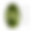 2 pièces izabaro cristaux vert olivine 228 de verre fantaisie ovale en pierre 4120 strass à facettes sku-877575