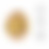 5 pièces izabaro cristaux ombre dorée 001gsha de verre chaton taille brillante ronde 1357 ss 47 stra sku-877594
