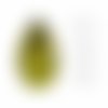 4 pièces izabaro cristaux vert olivine 228 de verre en pierre fantaisie forme larme poire 4320 stras sku-877272