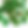 12pcs picasso turquoise vert verre tchèque grande cloche de la fleur perles lys vallée fleur bouchon sku-31156