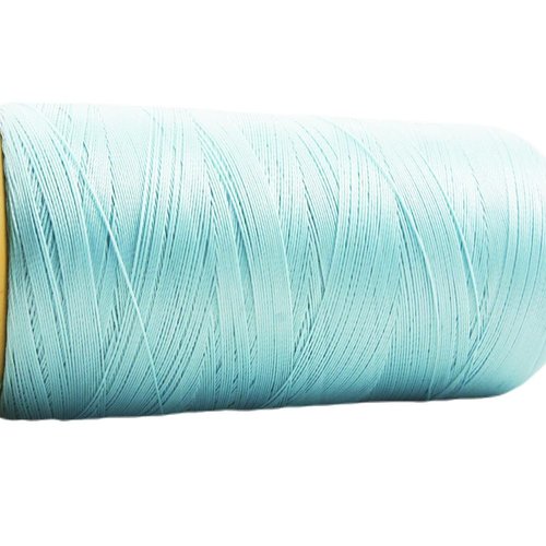 750m 820yrd bleu turquoise nylon 3-les fil de perles pompon cordon chaîne bijoux corde torsadée noeu sku-38378