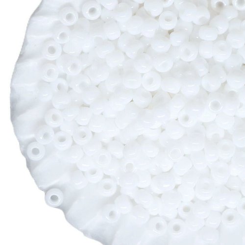 20g opaque blanc rond verre japonais toho perles de rocaille 11/0 tr-11-41 2.2 mm sku-43145