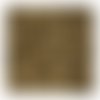 40pcs opaque matt gold spacer cube beads verre tchèque 4mm sku-942155