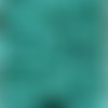 14pcs opaque turquoise green feather boules de verre tchèque 5mm x 17mm sku-945149
