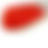 100pcs opale rouge rond druk verre tchèque pressé perles de petite entretoise 4mm sku-31859