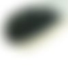 100pcs noir mat halloween ronde à facettes feu poli verre tchèque perles de petit écarteur 3mm sku-31883