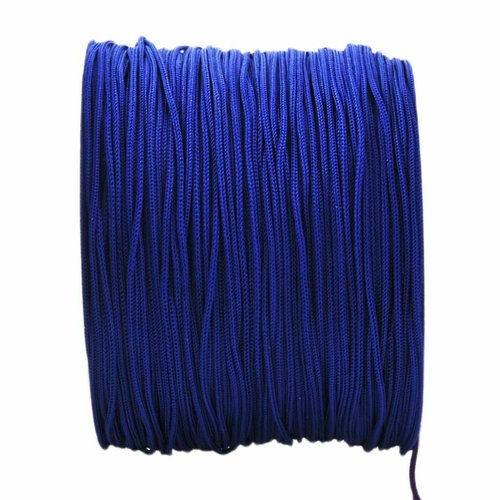20m 65ft 22yrd royal bleu nylon cordon macramé fil de perles la chaîne corde tressée kumihimo noeud  sku-38151
