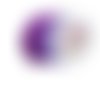 5pcs violet rubans de satin ensemble décoration-cadeaux appliques à coudre accessoires cheveux robe  sku-253976