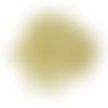 40pcs opaque crème brune de l'iris verre tchèque bell fleur perle bouchons 7mm x 5mm sku-26822