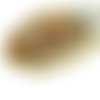 100pcs cristal arc-en-ciel brune ronde à facettes feu poli verre tchèque perles de petit écarteur 3m sku-31784