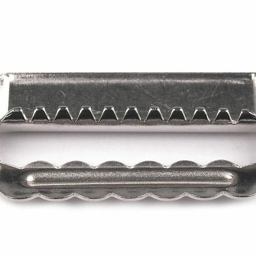 20pc 30mm nickel réglable bretelle glisse des clips boucles matériel en métal / mercerie sku-71401