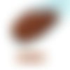100pcs mat métallisé bronze feu rouge ronde verre tchèque perles à facettes poli petite entretoise d sku-28684